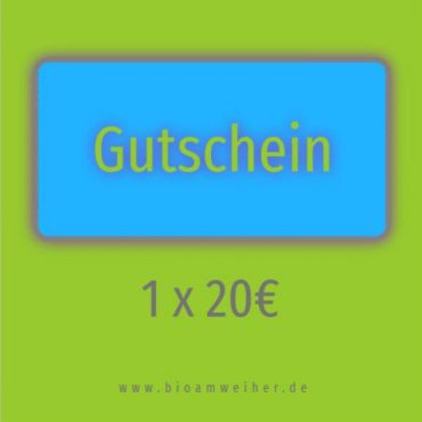 Gutschein 20€