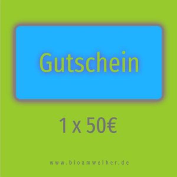 Gutschein 50€