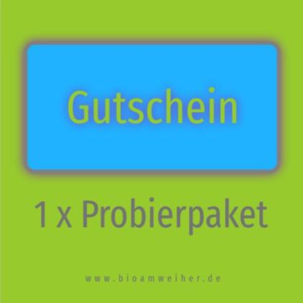 Gutschein Probierpaket